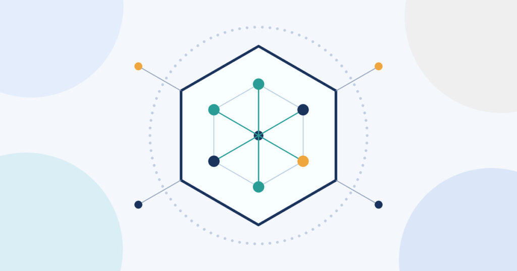 Lawful basis under GDPR — hexagon illustration representing the six lawful bases for processing