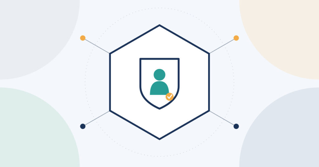 The eight data subject rights under GDPR — hexagon illustration